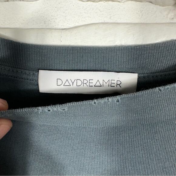 Daydreamer AC/DC For Those About to Rock Long Sleeve Top in Vintage Black Small - Picture 8 of 9
